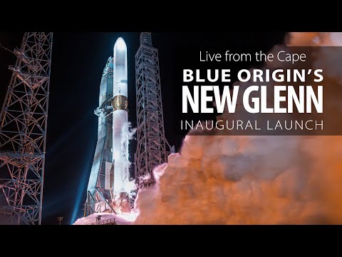 Watch live: Jeff Bezos&#039; Blue Origin launches a New Glenn rocket for first time at Cape Canaveral