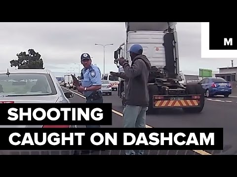 Shocking Footage Shows Cape Town Traffic Officer Shot at Point-Blank