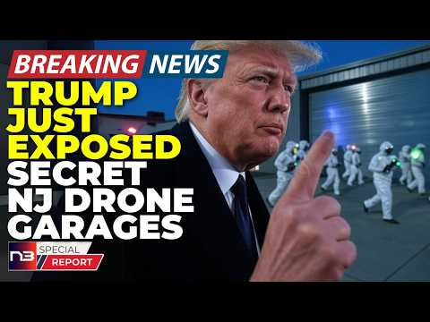 🚨BREAKING: Trump Just Exposed Secret NJ Drone Garages Now Everyone is Downloading Radiation Apps!