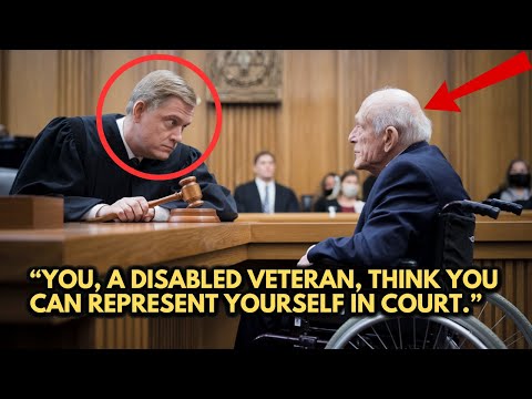 Judge MOCKS Disabled Veteran – Only To Be SHOCKED By His Genius Legal Skills!