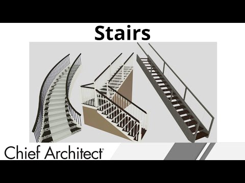 How to Create Stairs with Chief Architect