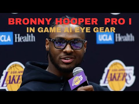 AI Glasses Changed the Game Bronny James&#039; Incredible Court Vision Upgrade @INVENT_JAY