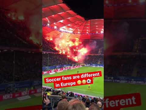 SHOCKING!! Soccer Fans Set Stadium on FIRE 🔥⚽️🤯 #shorts