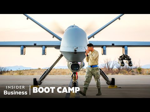 How Air Force Drone Pilots &quot;Fly&quot; The $32 Million MQ-9 Reaper Drone | Boot Camp | Business Insider