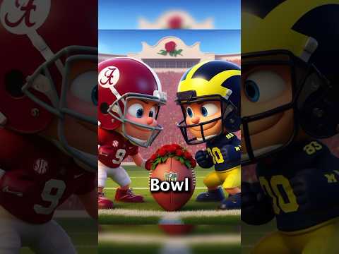 AI Predicts CFB Playoffs #collegefootball #playoffs #football #cfbplayoff #alabama #texas #michigan