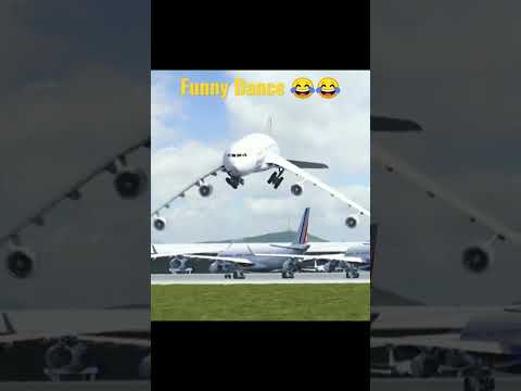 Plane Dancing With Bird || Plane Funny Dance. #shorts @Press2Go