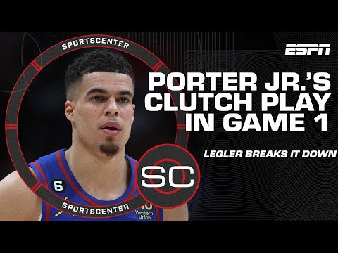 Tim Legler breaks down the key play from MPJ to seal Nuggets’ win | SportsCenter