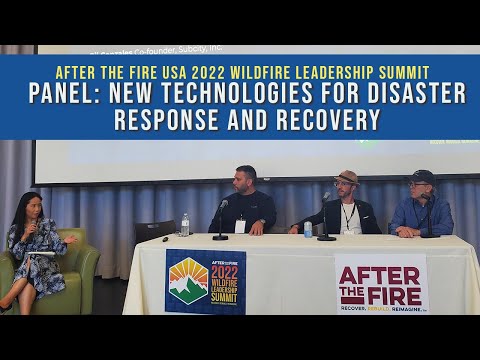 PANEL New Technologies for Disaster Response and Recovery