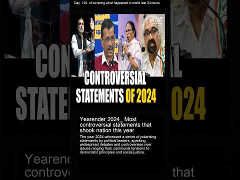 Yearender 2024_ Most controversial statements that shook nation this year