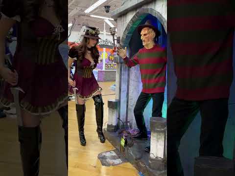 RIP Freddy! Merrick &amp; @rachelmichellepizzolato Thx @spirithalloween #horror #funny #halloween