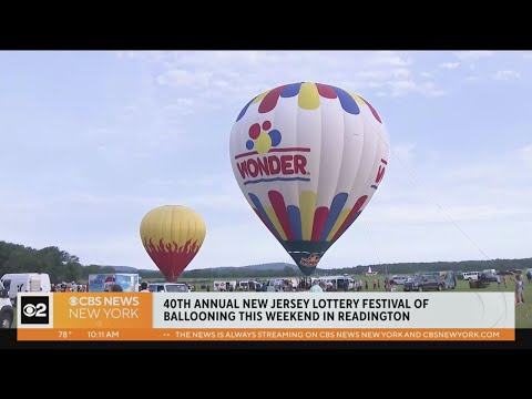 40th annual New Jersey Lottery Festival of Ballooning