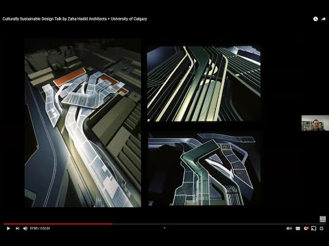 Zaha Hadid Architects + Dr. Brian Sinclair: Culturally Sustainable Design Talk