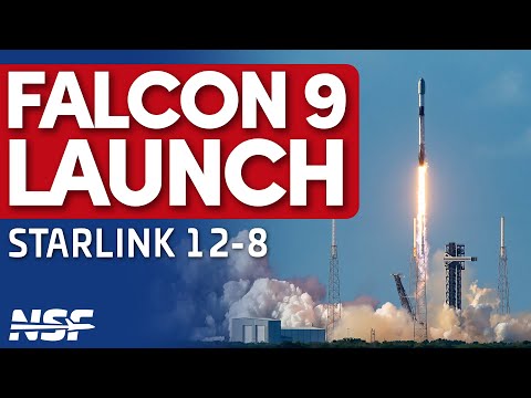 🚀SpaceX Falcon 9 Launches Starlink Group 12-8