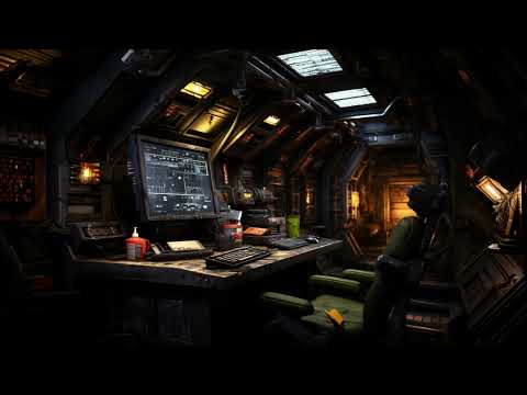 Spaceship Crew Cabin Ambient. Sci-Fi Ambiance for Sleep, Study, Relaxation