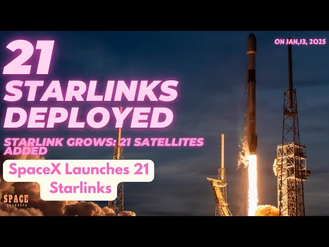 SpaceX’s Reusability Revolution: 21 New Starlink Satellites Deployed