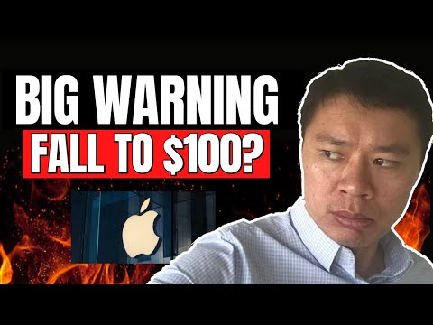 BIG Warning : If Apple Goes To $100, What Does It Mean To The Markets... | AAPL Stock Crash