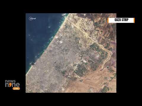 Satellite Image Reveals Gaza&#039;s Dark Secret | News9