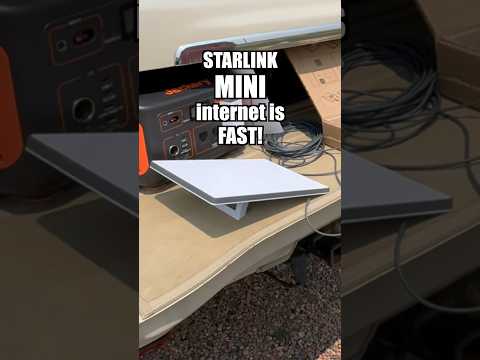 Fast Internet Anywhere with the Ultra Portable Starlink MINI