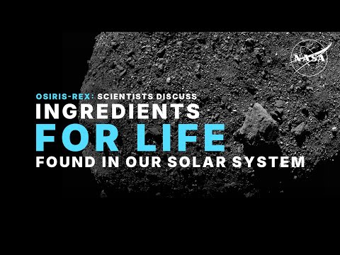 NASA Science Live: Asteroid Bennu Originated from World with Ingredients and Conditions for Life