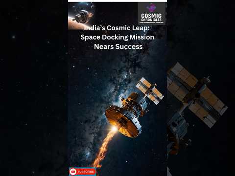 BREAKING: India&#039;s First Space Docking Mission Near Success! 🛰️