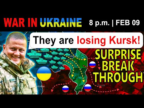 09 Feb: PUTIN IN SHOCK! Ukrainians BREACH RUSSIAN LINES AGAIN! | War in Ukraine Explained