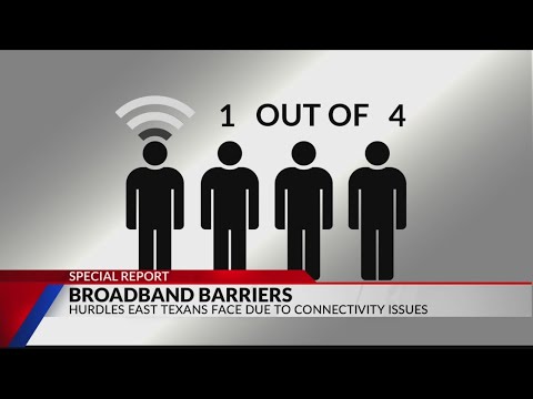 BROADBAND BARRIERS: Rural East Texans facing challenges to internet connectivity