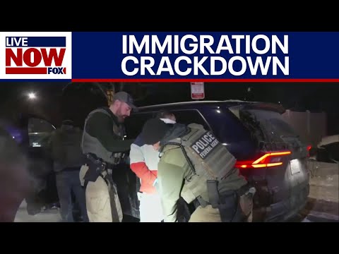 Border crisis: ICE arrests on the rise after weekend raids across US | LiveNOW from FOX