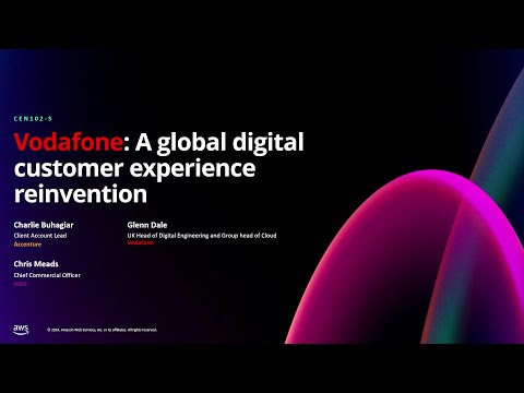 AWS re:Invent 2024 - Vodafone: A global digital customer experience reinvention (CEN102)