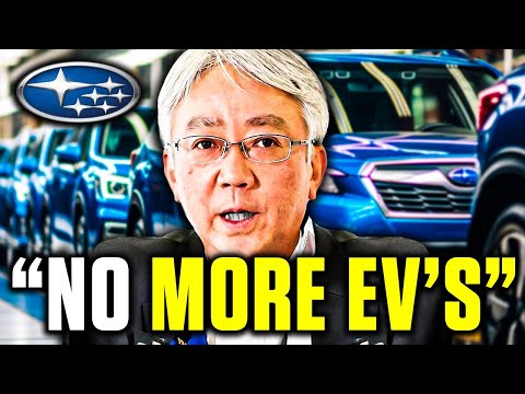 HUGE NEWS! Subaru CEO Shocks The Entire EV Industry!