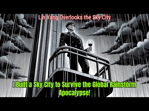 I Built a Sky City to Survive the Global Rainstorm Apocalypse! | Manhwa Recap