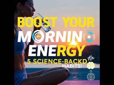 BOOST Your Morning Energy: 5 Science-Backed Habits!