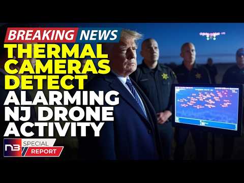 🚨BREAKING: NJ Sheriff&#039;s Thermal Cameras Caught Something Shocking When Tracking These Mystery Drones