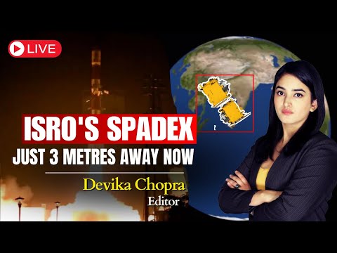 LIVE: SpaDex: Satellites Close In to 3 Meters | ISRO Set to Enter Elite Space Club? | NewsX