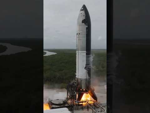 FIRE! 1st SpaceX Starship Block 2