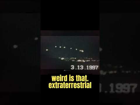 The Phoenix Lights: Mysterious UFO Sighting in Arizona