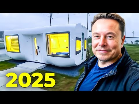 Elon Musk: &quot;i am releasing Tesla&#039;s NEW $12,000 House for 2025&quot;