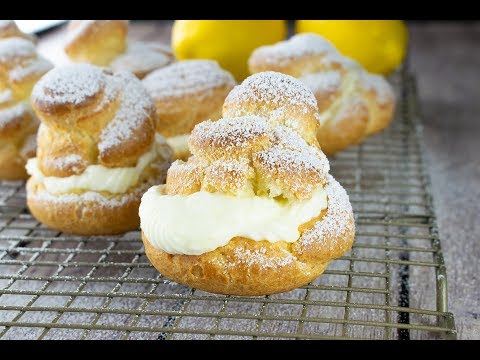 Lemon Cream Puffs