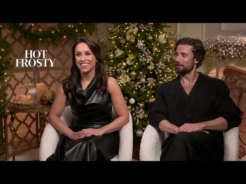 HOT FROSTY Interview Lacey Chabert &amp; Dustin Milligan! Lacey laughs about the &quot;Mean Girls&quot; references