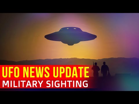 UFO Sighting over US Army Base and Denmark Mystery Drones