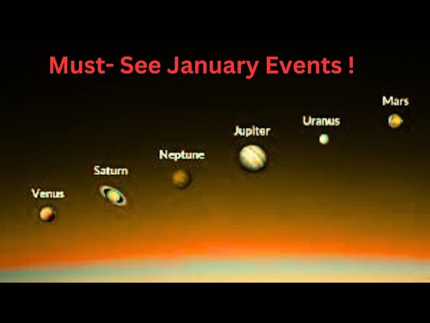 6 Planets Align! Must-See January Events