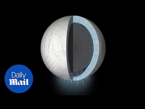 NASA&#039;s Cassini spacecraft discovers global ocean within Enceladus - Daily Mail