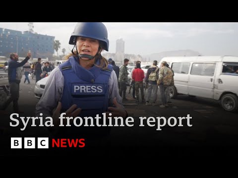 Frontline report: Inside Damascus as rebels seize power and Assad flees | BBC News