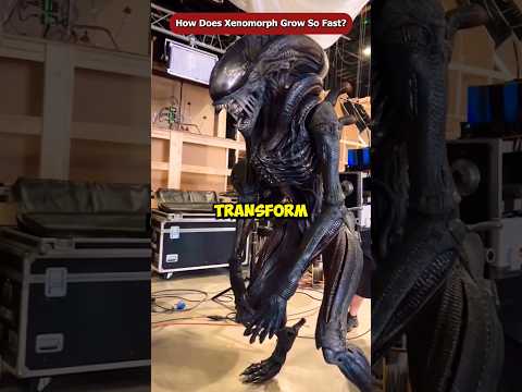 How Does The Xenomorph Grow So Fast into Mature Creature in Minutes? #shorts #viral