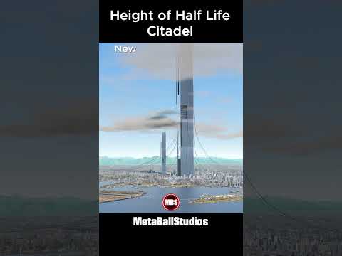 Height of Half Life Citadel