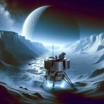 Create a highly detailed and realistic image that represents NASA's next mission exploring the depths of Enceladus, a distant icy moon. The image should provide the viewer a sense of mystery and exploration about this far-off celestial body, showcasing the spacecraft designed to withstand the harsh environment, perhaps even plowing through ice or erupting geysers as it attempts to illuminate the unknown.