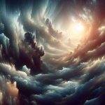 High definition, realistic image showcasing the phenomenon of mysterious clouds. The image emphasizes the intriguing, nebulous forms of the clouds, playing with light and shadow to give an immersive sense of exploration.