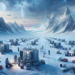 A high definition, realistic photograph showcasing the transformation brought about by Starlink terminals into Arctic research expeditions. The image should depict a remote, freezing Arctic landscape dotted with cutting-edge Starlink terminals. Scientists of diverse descents and genders are seen conducting research and expedition activities while using these advanced terminals, demonstrating the dramatic shift in how research is done in such extreme conditions.