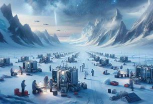 A high definition, realistic photograph showcasing the transformation brought about by Starlink terminals into Arctic research expeditions. The image should depict a remote, freezing Arctic landscape dotted with cutting-edge Starlink terminals. Scientists of diverse descents and genders are seen conducting research and expedition activities while using these advanced terminals, demonstrating the dramatic shift in how research is done in such extreme conditions.