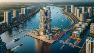 Unique Tower Unveiled in Vibrant Waterfront Location