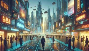 Exploring a Futuristic Metropolis by Innovative Artisans